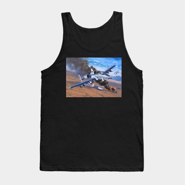 A10 Thunderbolt II Tank Top by Aircraft.Lover